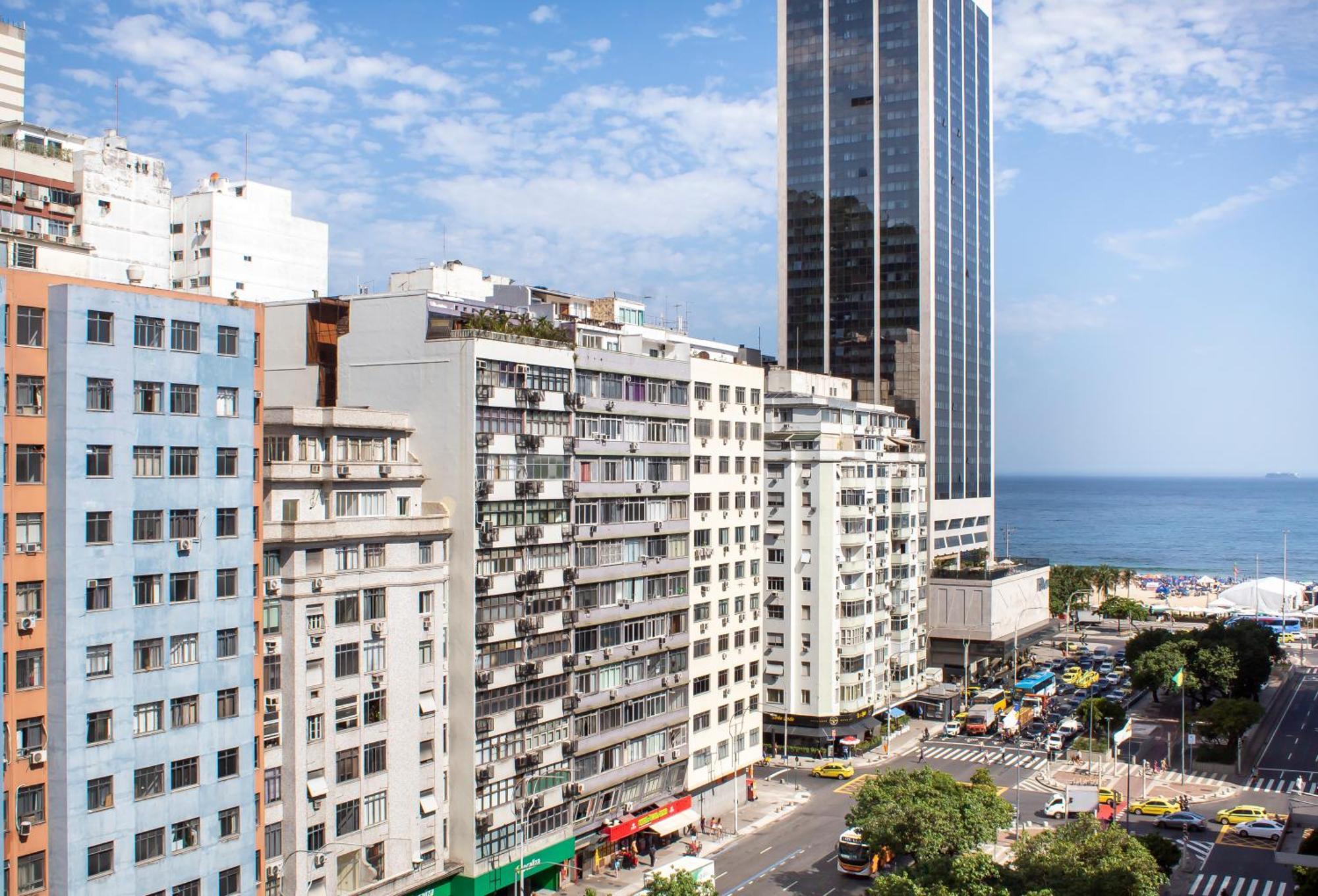 Apartamento Completo Na Praia De Copacabana 02 Quartos Com Vista Lateral Mar Em Andar Alto, Ar, Wifi , Netflix, Pauloangerami Rmvc18 Rio de Janeiro Esterno foto