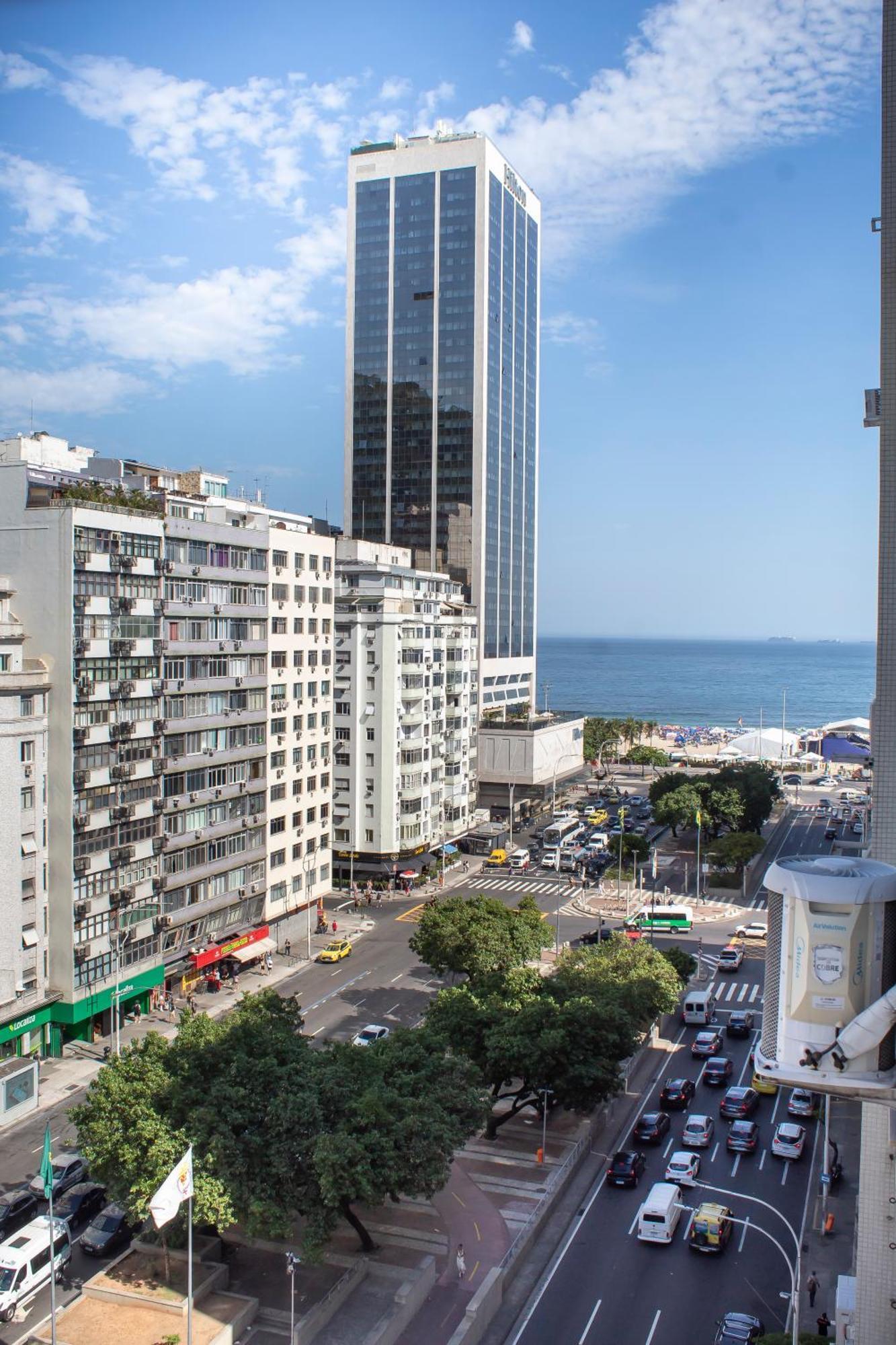 Apartamento Completo Na Praia De Copacabana 02 Quartos Com Vista Lateral Mar Em Andar Alto, Ar, Wifi , Netflix, Pauloangerami Rmvc18 Rio de Janeiro Esterno foto